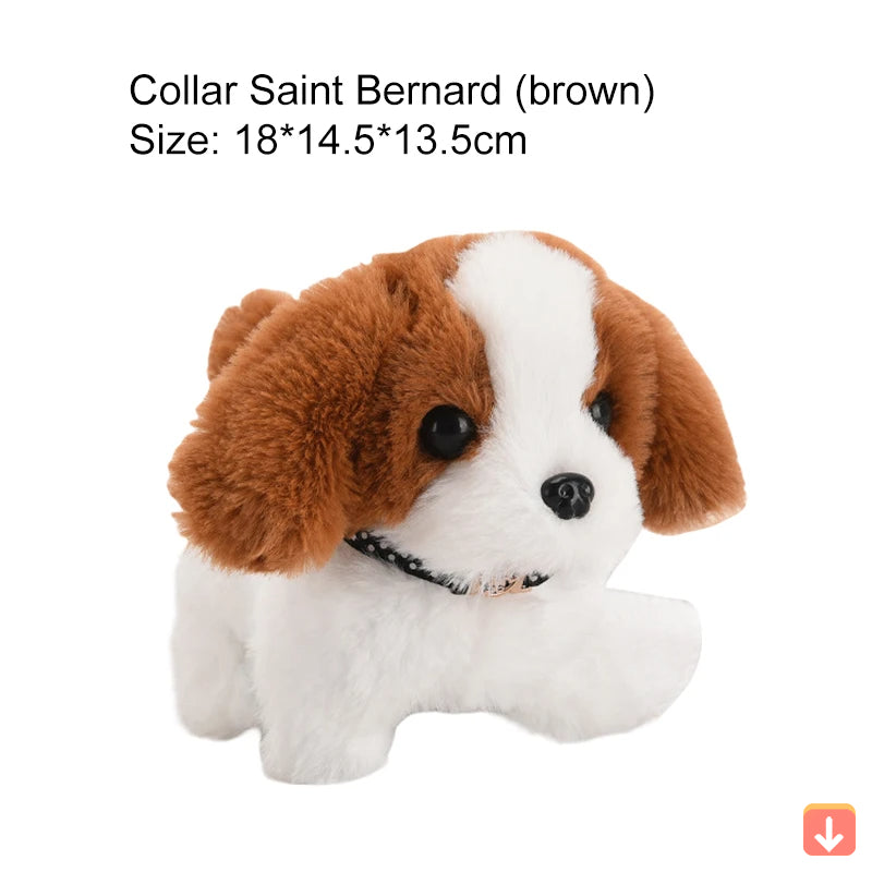 Walking Plush Toy Electric Plush Robot Dog